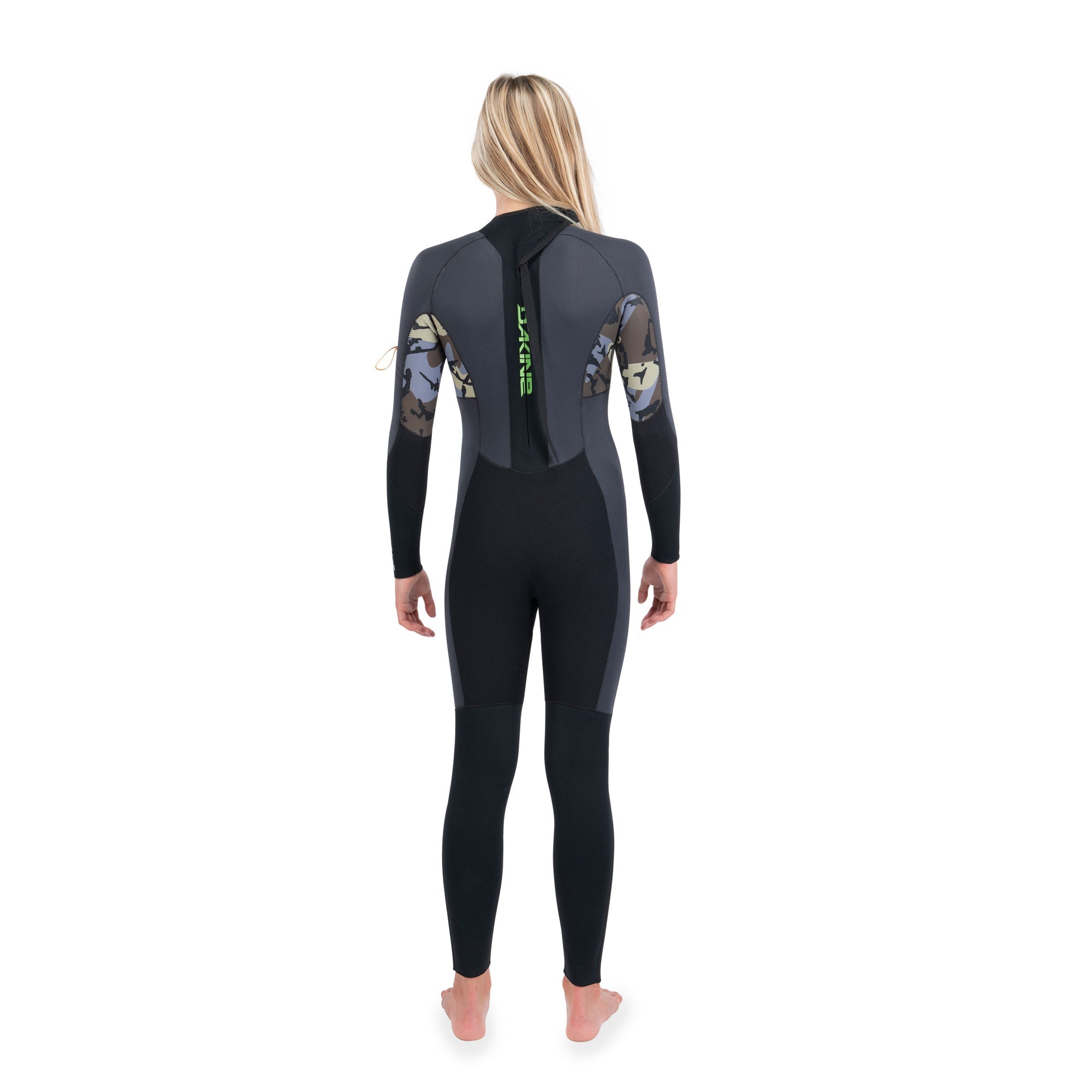 Dakine Kids Ranger Surf Hybrid Back Zip 3/2 (Black / Green) | Wetsuits | Dakine