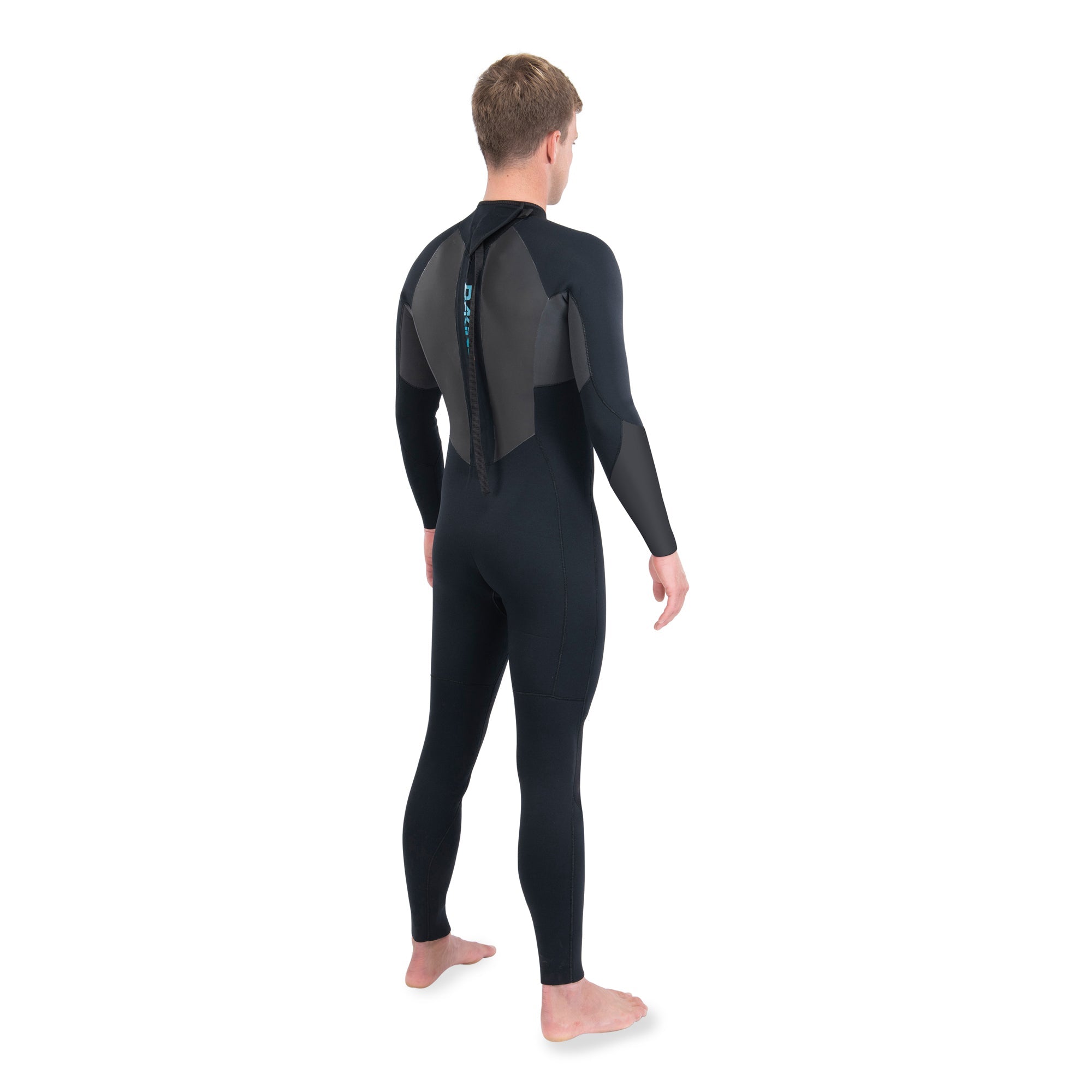 Dakine Mens Quantum Back Zip Full Suit 3/2 GBS (Black / Grey) | Wetsuits | Dakine