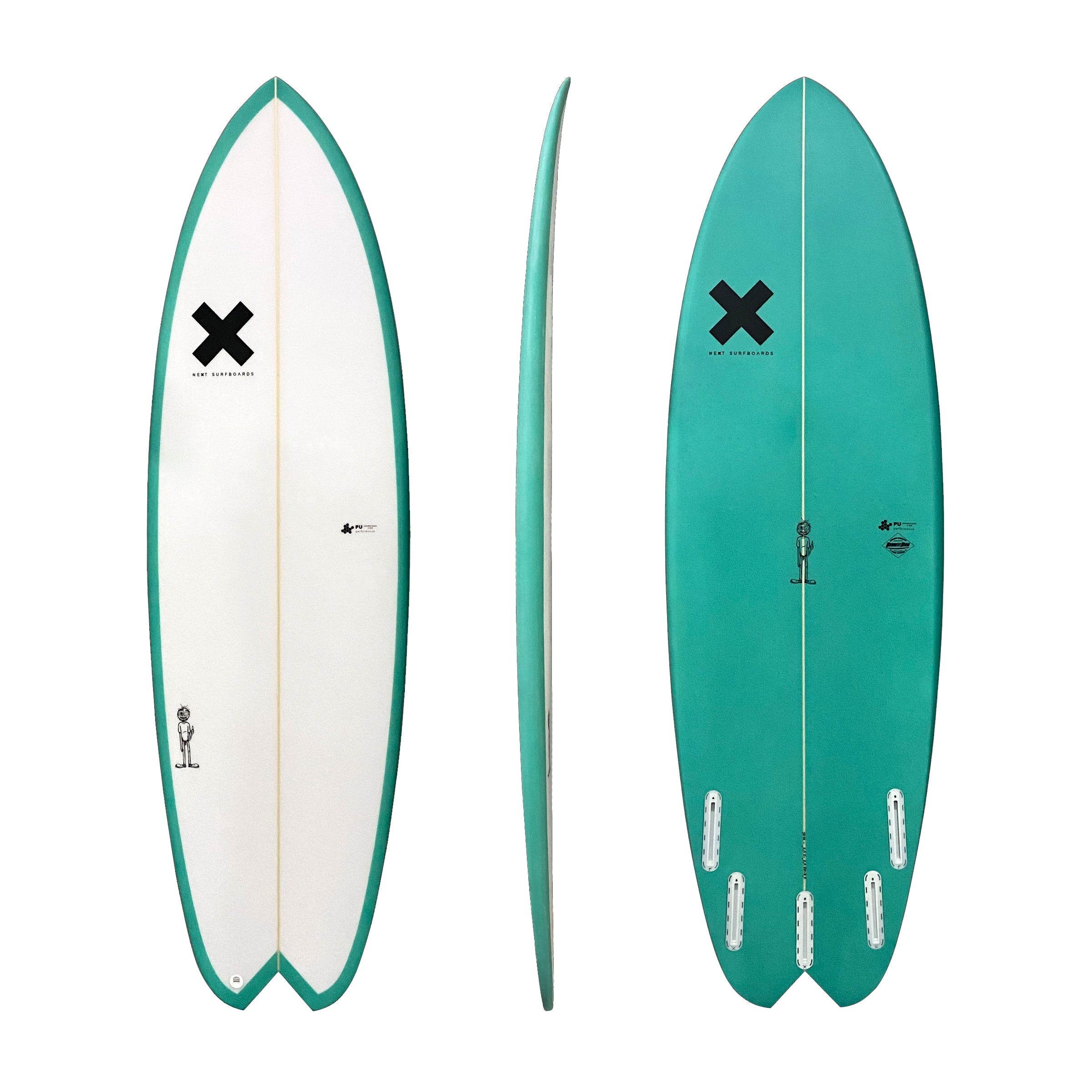 Next New Joy EPS Surfboard (Teal) | Surfboards | Next