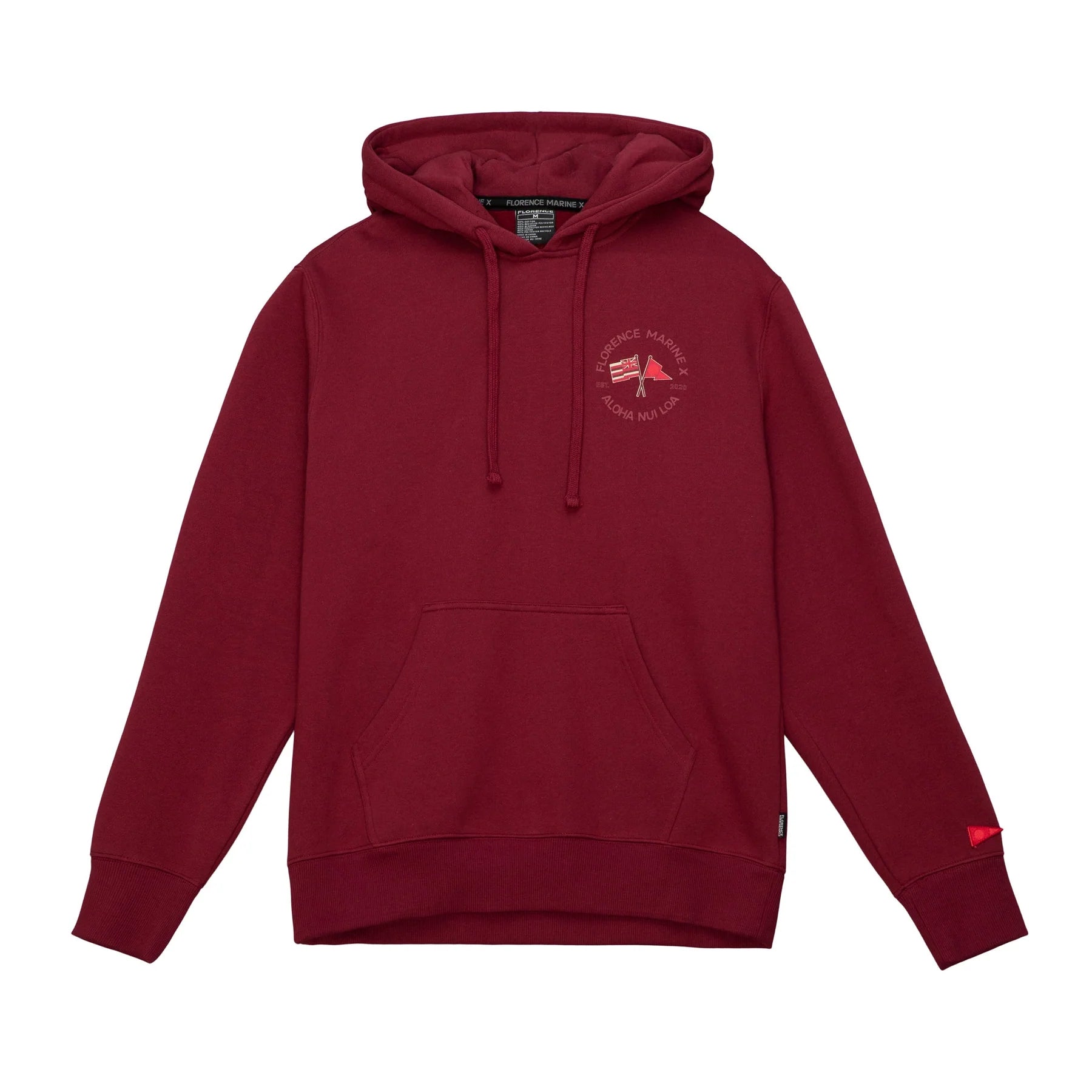 Florence Nui Loa Hoodie - Maroon | Hoodies | Florence
