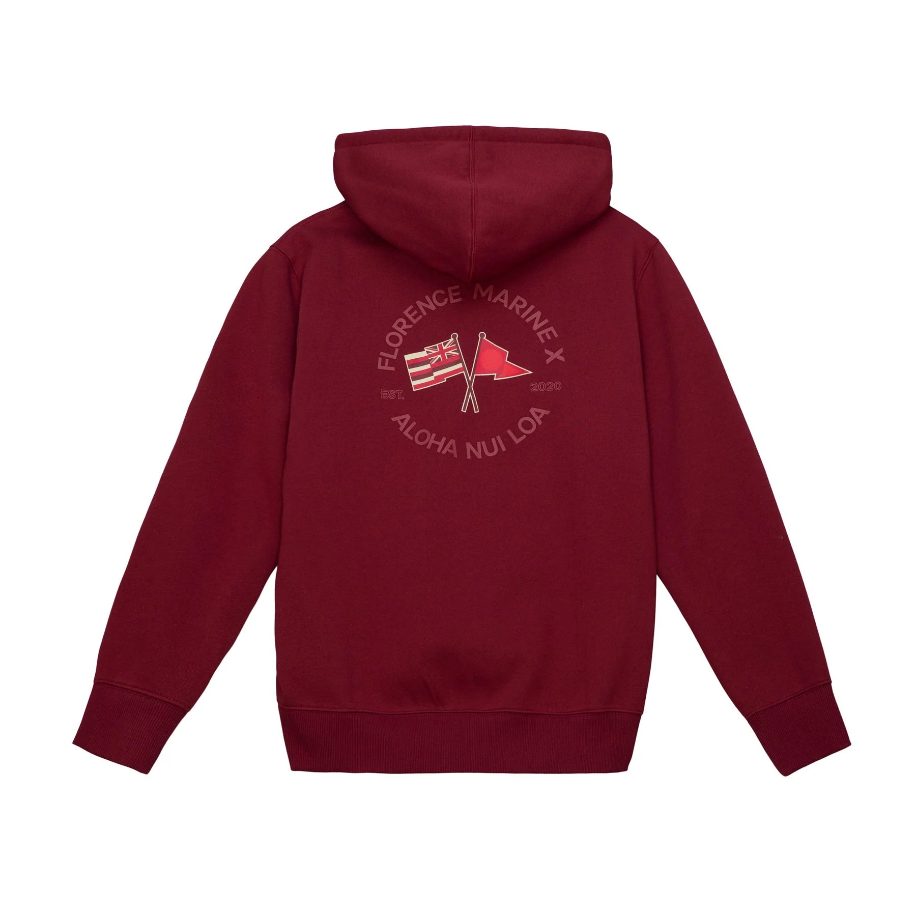 Florence Nui Loa Hoodie - Maroon | Hoodies | Florence