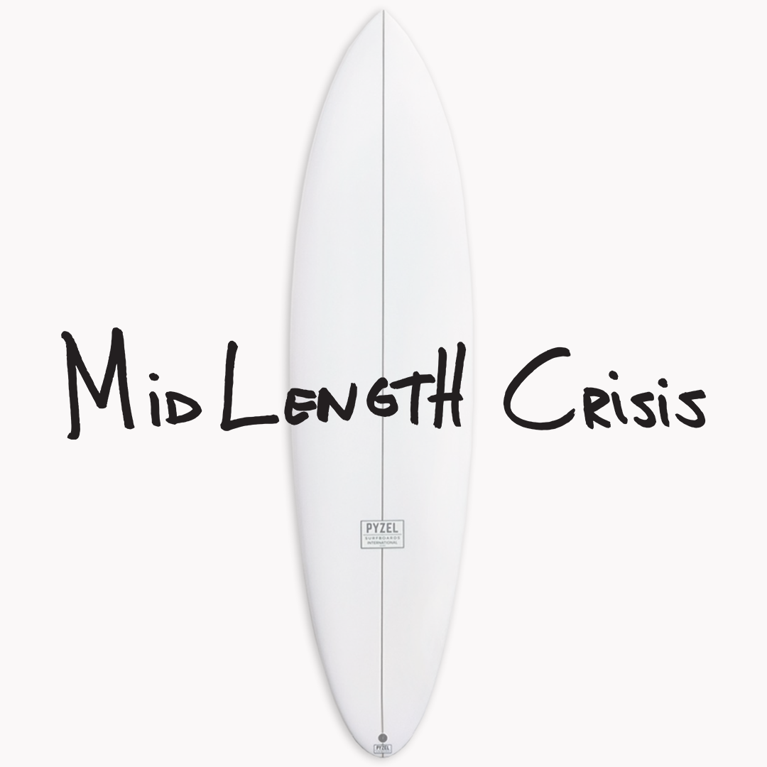 Pyzel Mid Length Crisis PU Surfboard | Surfboards | Pyzel