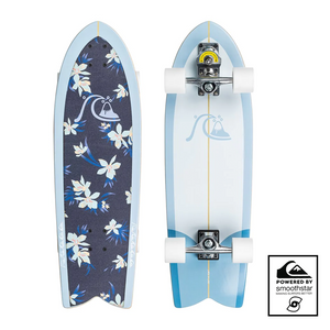 Quiksilver Powered By SmoothStar Retro Fish Skateboard