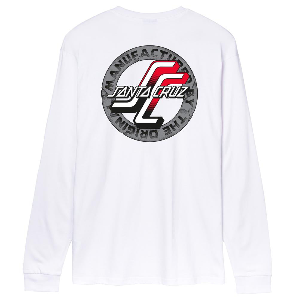 Santa Cruz MFG OG L/S T-Shirt - White | T-Shirts | Santa Cruz
