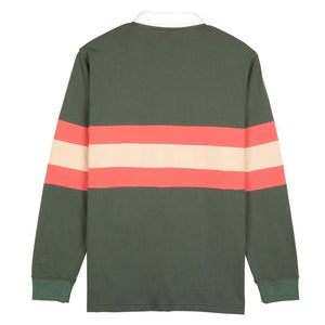 Santa Cruz Mini Hand Stripe L/S Polo - Sage