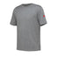 Florence Sun Pro Adapt Short Sleeve UPF Shirt - Light Heather Grey