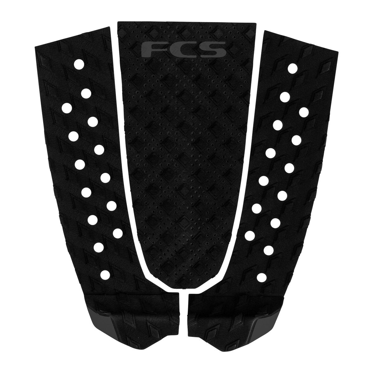 FCS T-3 Tailpad - Black/Charcoal | Tail Pads | FCS