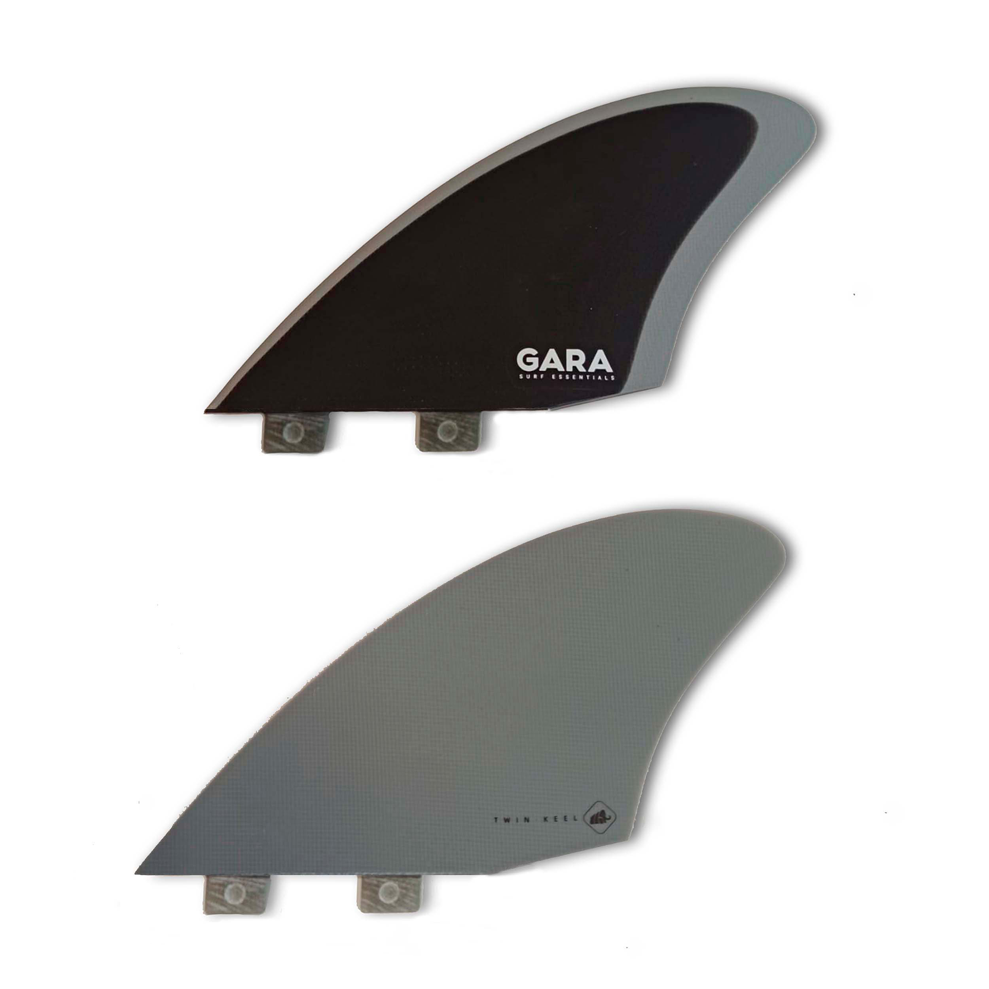 Gara Double Tab Twin Keel Fin Set | Fins | Gara