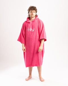 Tiki Adult Hooded Changing Towel Robe - Pink