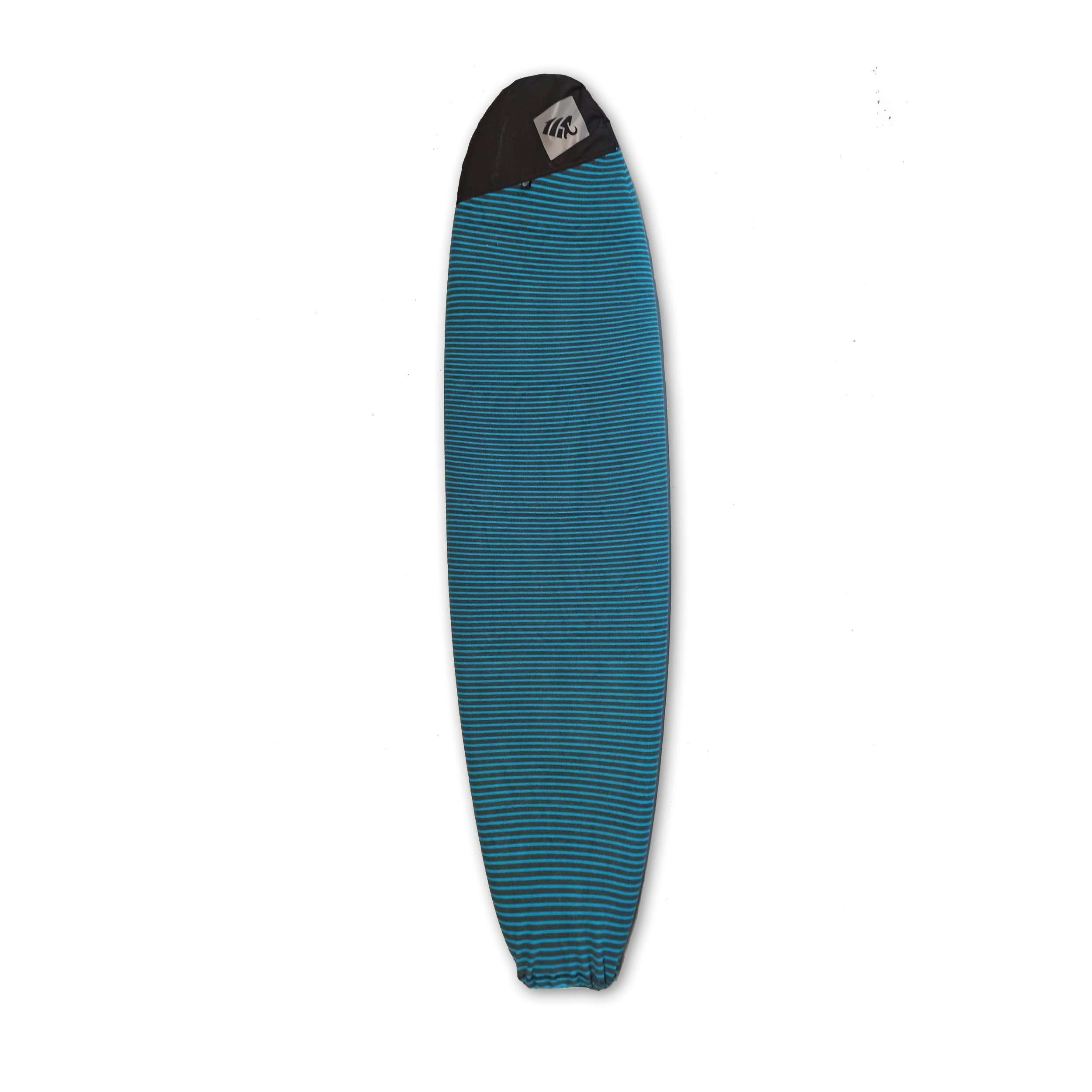 Gara Stretch Cover Round Nose Surfboard Sock - Blue | Surfboard Socks | Gara