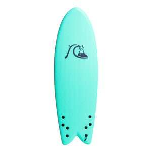 Quiksilver Marlin Softboard - Blue Topaz