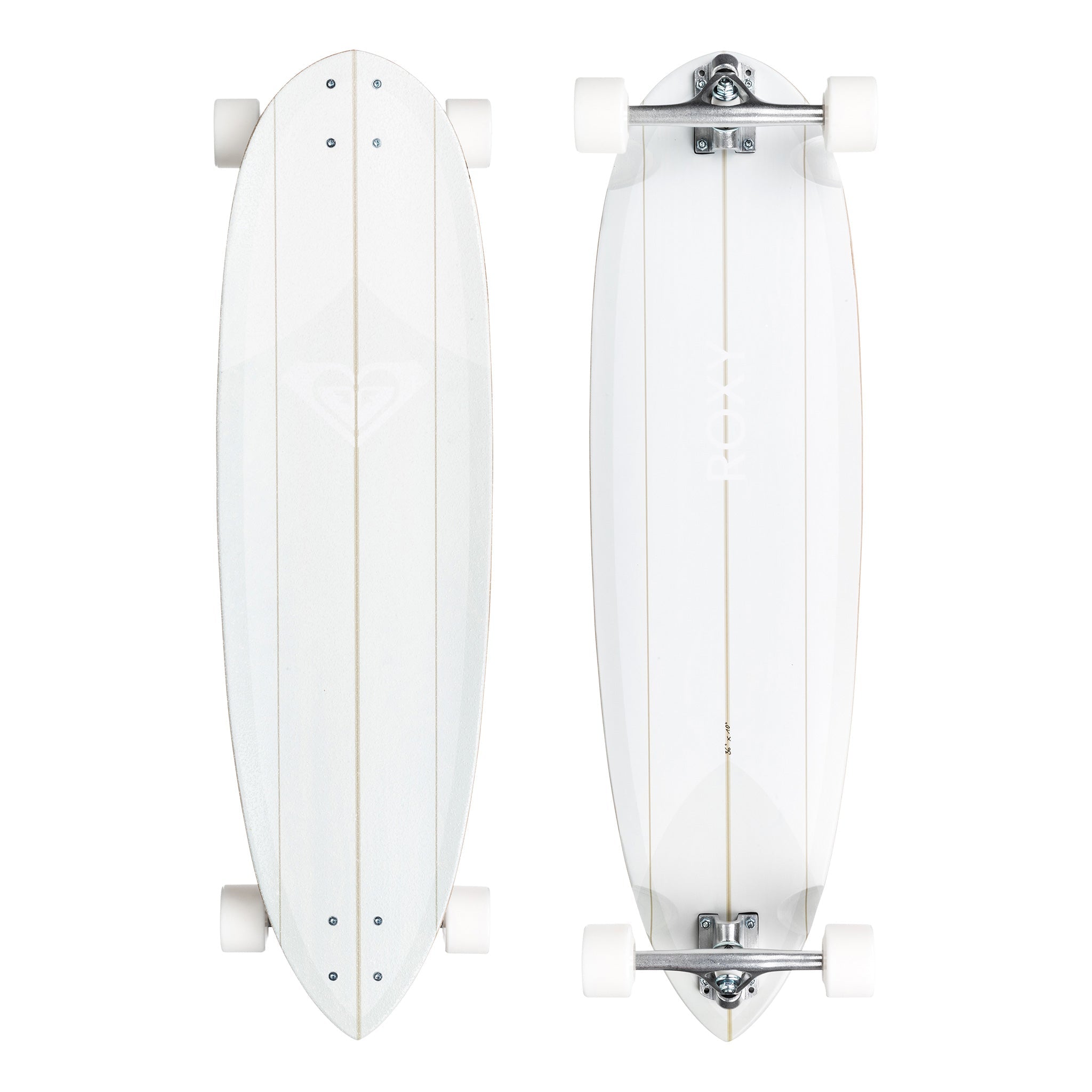 Roxy Volan Skateboard - Light Grey | Skateboards | Roxy