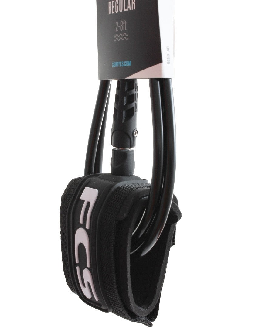 FCS Reg Classic Leash - Black | Leashes | FCS