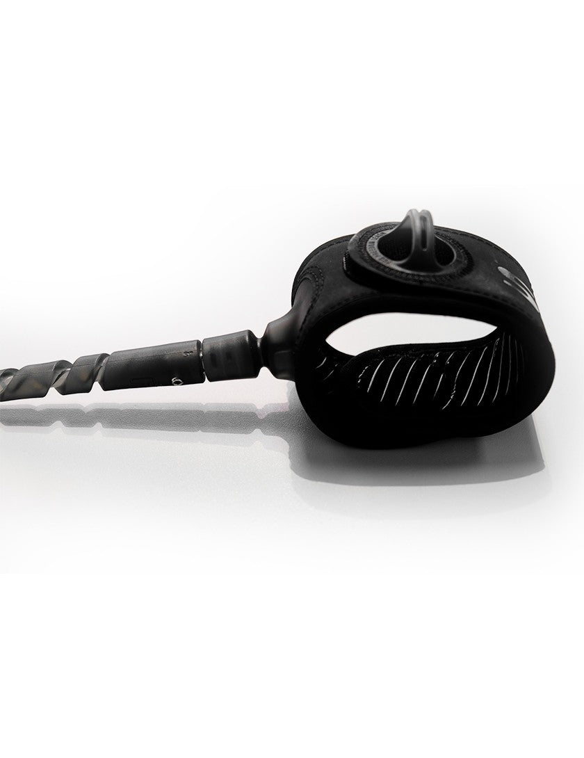 FCS Freedom Helix All Round Leash - Black/Natural | Leashes | FCS