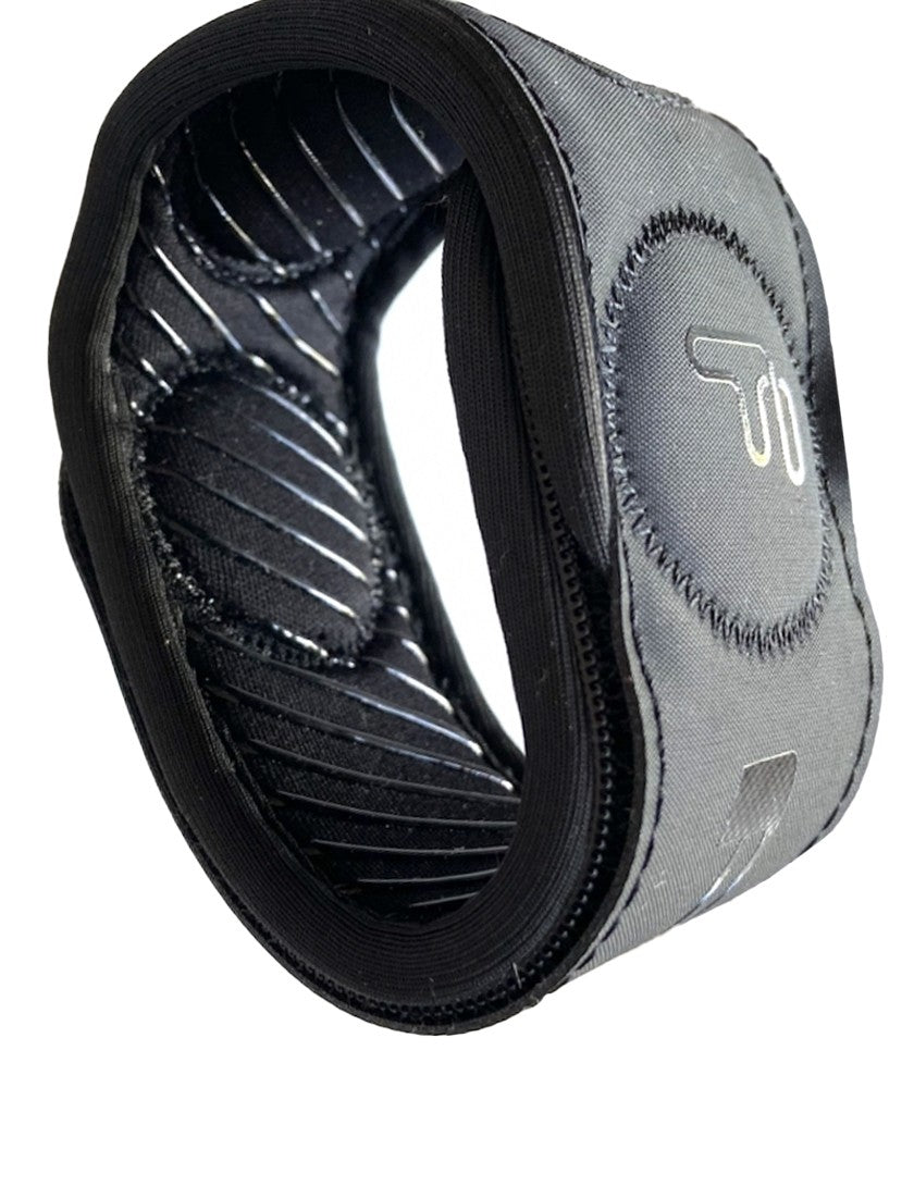 FCS Freedom Helix All Round Leash - Smoke/White | Leashes | FCS