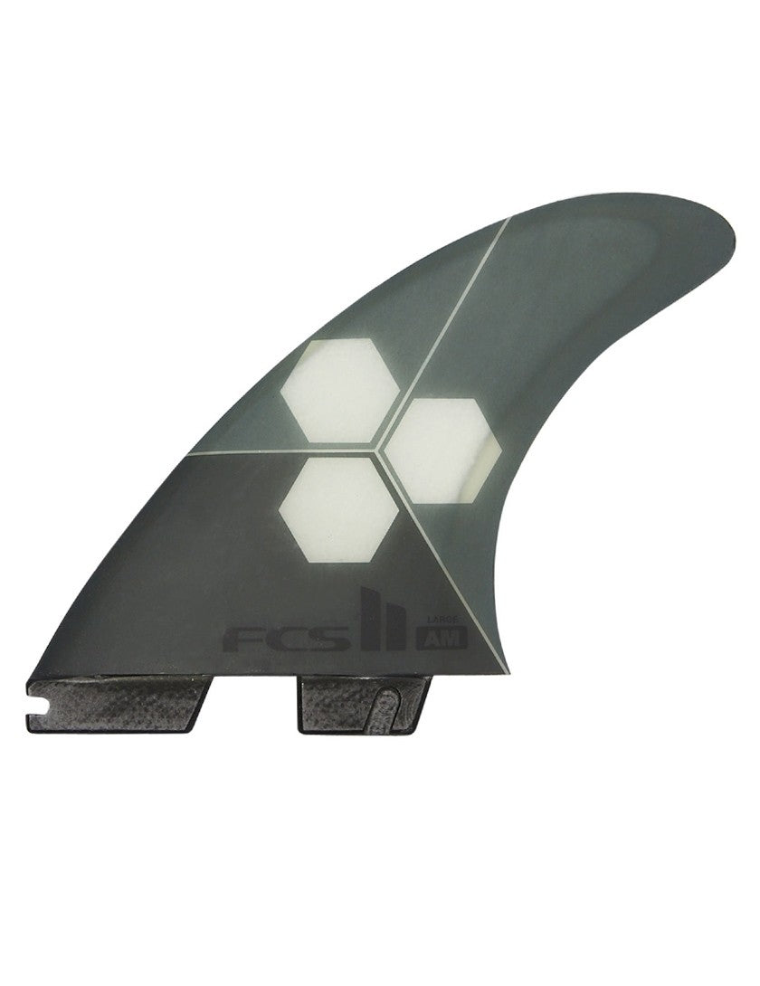FCS II Al Merrick PC Grey Tri Retail Fin Set - Large | Fins | FCS