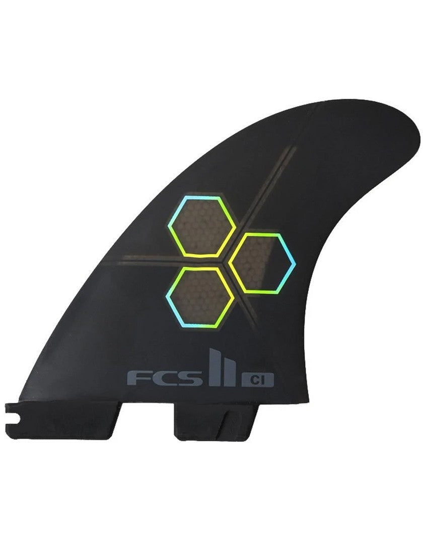 FCS II Channel Islands PC Black Tri Retail Fin Set | Fins | FCS
