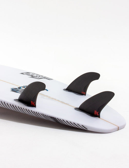 FCS II H4 Smoke Tri Fins