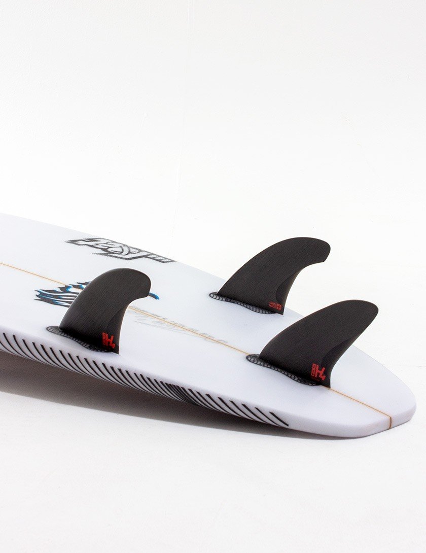 FCS II H4 Smoke Tri Fins | Fins | FCS