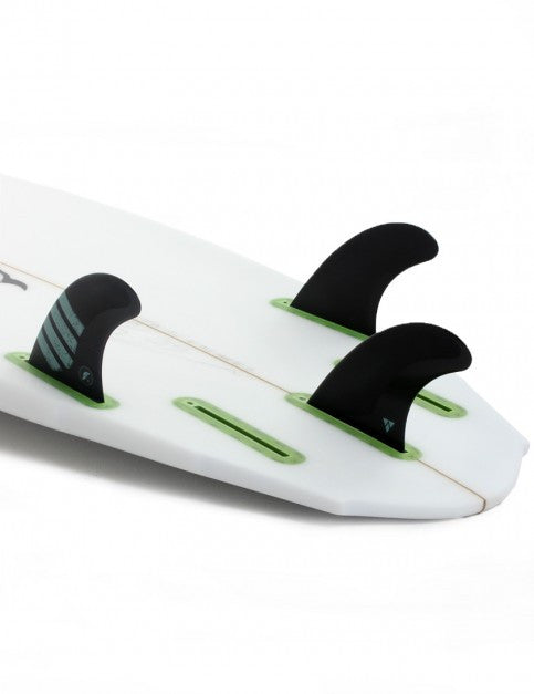 Futures F8 Alpha Tri Fin Set Large -  Carbon / Green | Fins | Futures