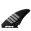 Futures Controller Alpha Quad Fin Set Large - Carbon / Smoke-Futures Controller Alpha Quad Fin Set Large - Carbon / Smoke-Green Overhead