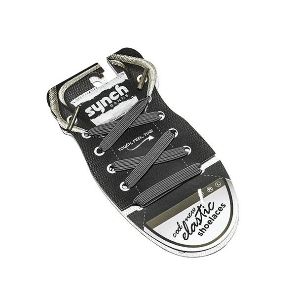 Synch Bands Shoelaces - Sugar Grey - Small | Laces | Synch Bands