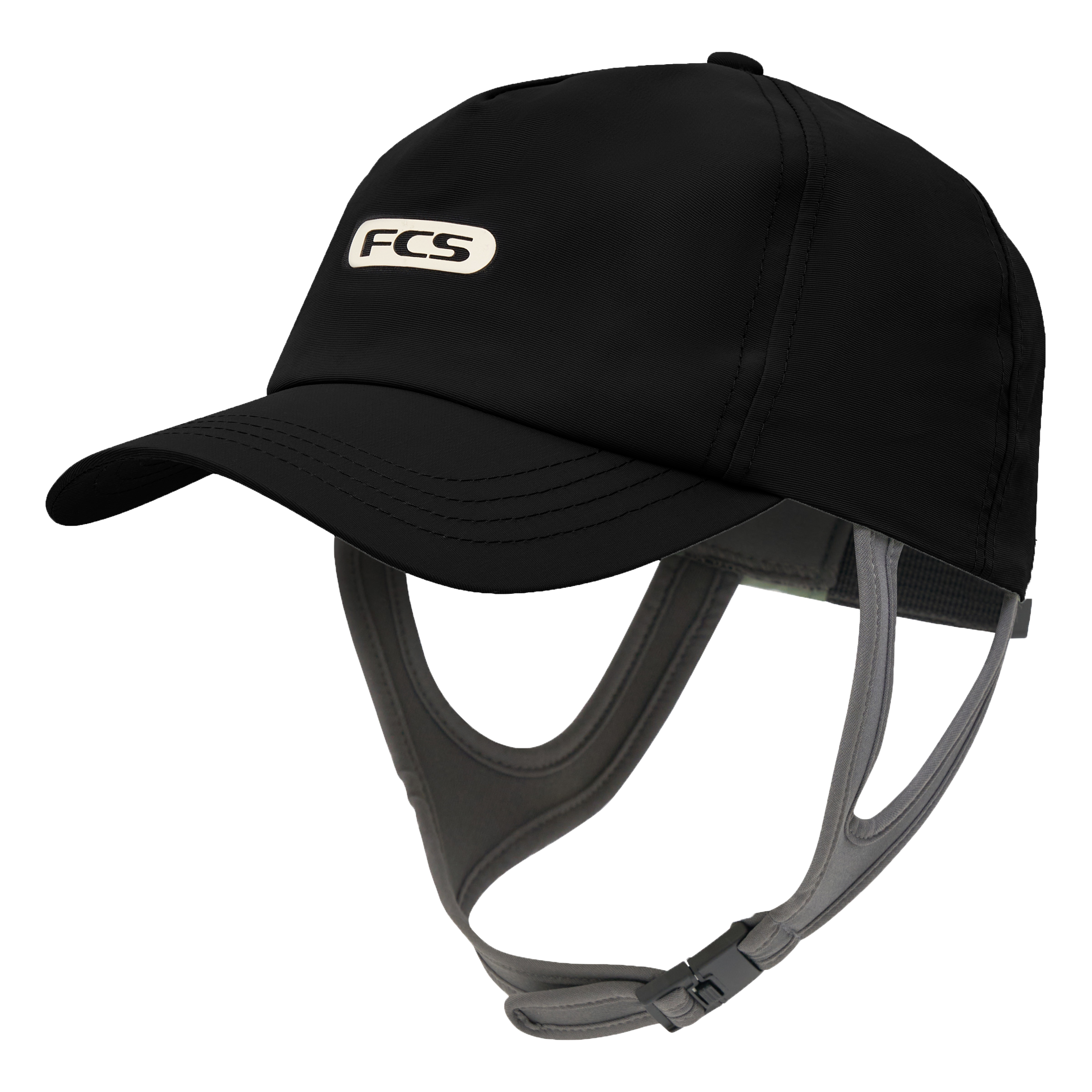 FCS Essential Surf Truckers Wet Cap - Black | Hats | FCS